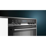 Siemens PQ561DA01, Herdset schwarz/edelstahl, 60 cm