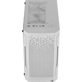 Aerocool Trinity Mini G-WT-v3, Tower-Gehäuse weiß, Tempered Glass