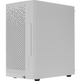 Aerocool Trinity Mini G-WT-v3, Tower-Gehäuse weiß, Tempered Glass