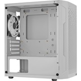 Aerocool Trinity Mini G-WT-v3, Tower-Gehäuse weiß, Tempered Glass