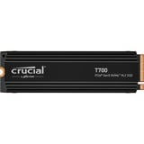 Crucial T700 2 TB, SSD schwarz, PCIe 5.0 x4, NVMe 2.0, M.2 2280, inkl. Aluminium Kühlkörper