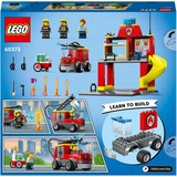 LEGO 60375 City Feuerwehrstation und Löschauto, Konstruktionsspielzeug 