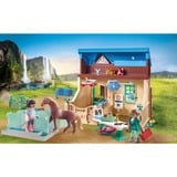 PLAYMOBIL 71352 Horses of Waterfall Reittherapie & Tierarztpraxis, Konstruktionsspielzeug 