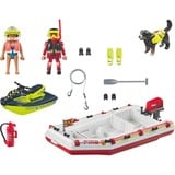 PLAYMOBIL 71464 City Action Feuerwehrboot mit Aqua Scooter, Konstruktionsspielzeug 