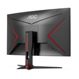 AOC AGON C27G2E/BK, Gaming-Monitor 68.6 cm (27 Zoll), schwarz/rot, Full HD, VA, HDR, Adaptive-Sync, HDMI, DisplayPort, 165Hz Panel