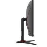 AOC AGON C27G2E/BK, Gaming-Monitor 68.6 cm (27 Zoll), schwarz/rot, Full HD, VA, HDR, Adaptive-Sync, HDMI, DisplayPort, 165Hz Panel