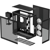 DeepCool CH780 , Tower-Gehäuse schwarz, Tempered Glass