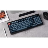 Keychron V5 Max, Gaming-Tastatur schwarz/blaugrau, DE-Layout, Gateron Jupiter Brown, Hot-Swap, RGB