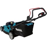 Makita Akku-Rasenmäher DLM480CT2, 36Volt (2x18Volt) blau/schwarz, 2x Li-Ionen Akku 5,0Ah