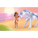 PLAYMOBIL 71361 Princess Magic Himmlischer Pegasus mit Regenbogen, Konstruktionsspielzeug 