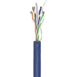 goobay Netzwerkkabel Cat.6a, U/UTP blau, 50 Meter