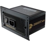 FSP DAGGER PRO 650W, PC-Netzteil 2x PCIe, Kabelmanagement, 650 Watt