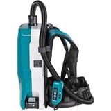 Makita Akku-Rucksackstaubsauger VC012GZ01, Bodenstaubsauger blau, ohne Akku und Ladegerät