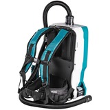 Makita Akku-Rucksackstaubsauger VC012GZ01, Bodenstaubsauger blau, ohne Akku und Ladegerät