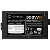 SilverStone SST-ET550-B v1.2 550W, PC-Netzteil schwarz, 2x PCIe, 550 Watt