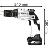 Bosch Akku-Trockenbauschrauber GTB 12V-11 Professional solo, 12Volt blau/schwarz, ohne Akku und Ladegerät, in L-BOXX