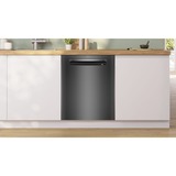 Bosch SMP6ZCC71S Serie 6, Spülmaschine schwarz, 60 cm, Home Connect