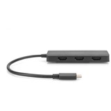 Digitus 3-Port MST Video Hub, Dockingstation USB-C, 3x HDMI