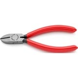 KNIPEX Seitenschneider 70 01 125, Schneid-Zange rot, Länge 125mm