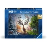 Ravensburger Puzzle Der magische Hirsch und die vier Jahreszeiten 1000 Teile