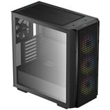 DeepCool CG540, Tower-Gehäuse schwarz, Tempered Glass