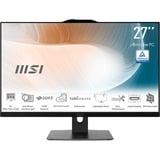 MSI Modern AM272P 1M-835DE, PC-System schwarz, Windows 11 Pro 64-Bit