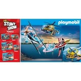 PLAYMOBIL 70833 Air Stuntshow Filmcrew-Helikopter, Konstruktionsspielzeug 