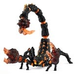 Schleich Eldrador Lavaskorpion, Spielfigur schwarz/orange