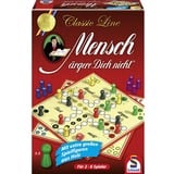 Schmidt Spiele Classic Line: Mensch ärgere dich nicht, Brettspiel 