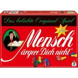 Schmidt Spiele Mensch ärgere Dich nicht, Brettspiel Standardausgabe