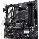 ASUS PRIME B550M-A/CSM, Mainboard schwarz/silber