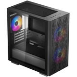 DeepCool MATREXX 40 3FS, Tower-Gehäuse schwarz, Tempered Glass