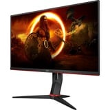 AOC Q27G2S/EU, Gaming-Monitor 69 cm (27 Zoll), schwarz/rot, QHD, IPS, Adpative-Sync, 165Hz Panel