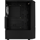 Aerocool Quantum Mesh v2 TG , Tower-Gehäuse schwarz/grau, Seitenteil aus Tempered Glass