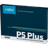 Crucial P5 Plus 500 GB, SSD PCIe 4.0 x4, NVMe, M.2 2280