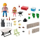 PLAYMOBIL 71427 Family Fun Gemeinsames Grillen, Konstruktionsspielzeug 