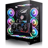 Thermaltake CTE E660 MX , Tower-Gehäuse schwarz, Tempered Glass x 2