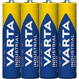 VARTA Industrial, Batterie 4 Stück, AAA