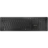 CHERRY KW 9100 SLIM, Tastatur schwarz, DE-Layout, Cherry SX-Scherentechnologie