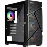 Enermax MarbleShell MS31 ARGB, Tower-Gehäuse schwarz, Tempered Glass