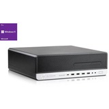 HP Elitedesk 800 G5 SFF Generalüberholt, PC-System silber/schwarz, Windows 11 Pro 64-Bit