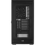 Aerocool Graphite-G-BK-v1, Tower-Gehäuse schwarz, Seitenteil aus gehärtetem Glas