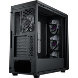 Cooler Master MasterBox 600, Tower-Gehäuse schwarz, Tempered Glass