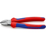 KNIPEX Seitenschneider 70 02 180 , Schneid-Zange blau, schlanke Bauform, Präzisionsschneiden