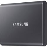 SAMSUNG Portable SSD T7 4 TB, Externe SSD grau, USB-C 3.2 Gen 2 (10 Gbit/s), extern