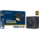 SilverStone SST-DA750R-GM 750W, PC-Netzteil schwarz, 1x 12VHPWR, 4x PCIe, Kabel-Management, 750 Watt