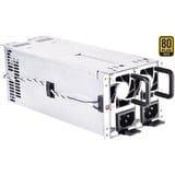 SilverStone SST-GM1000-2UG-V2, PC-Netzteil silber, redundant, 1000 Watt