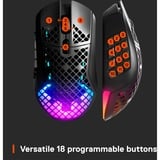 SteelSeries Aerox 9 Wireless, Gaming-Maus schwarz