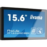 iiyama TF1634MC-B8X, Public Display schwarz, FullHD, 60 Hz, IP65