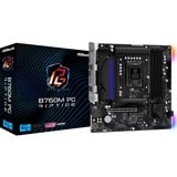 ASRock B760M PG RIPTIDE, Mainboard schwarz/blau